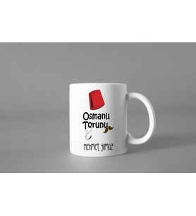 osmanlı torunu özel tasarım kupa bardak