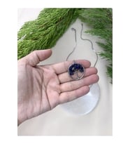 Çelik Lapis Lazuli Kolye
