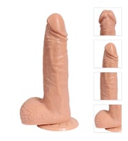 Penis Kalıbına Göre Tasarlanan 20 Cm İleri Geri Hareketli Şarj Edilebilir Titreşimli Vibratör