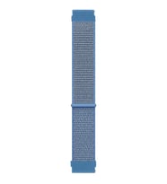 Microsonic Amazfit GTS 2 Mini 40mm Hasırlı Kordon Woven Sport Loop Mavi