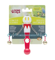 Living World Kuş Oyuncağı Denge Çubuğu Kırmızı/Beyaz