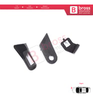 Fiat Abarth Grande Punto MK3 199 2005-2013 89101373DX İçin Sağ Ön Far Ayak Tamir Seti