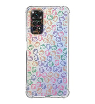 Xiaomi Redmi Note 11s Kamera   Korumalı Antishock Kapak Hello Kitty Tasarımlı Şeffaf Kılıf
