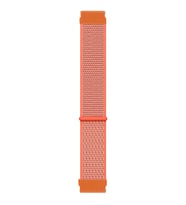 Microsonic Samsung Galaxy Watch 4 44mm Hasırlı Kordon Woven Sport Loop Turuncu