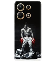 Infınix Note 30 Kılıf Resimli Desenli Baskılı Silikon Muhammed Ali 1369