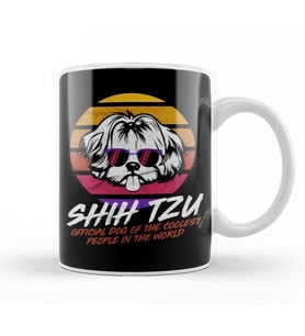 Coolest Shih Tzu Kupa Bardak Porselen