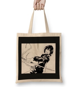 Yato - Noragami Bez Çanta Uzun Saplı