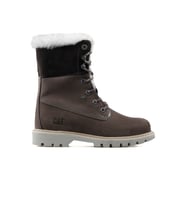 CAT Utah Fur Kadın Günlük Bot 015Z101184-DARK-GREY-NUBUK Gri