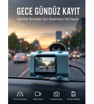 Araç Güvenlik Kamerası Öne Bakan Yol Kayıt Cihazı Yeni Nesil