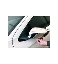 Citroen C4 Cactus Krom Ayna Kapağı 2 Parça 2014-2019 Paslanmaz Çelik (Gümüş)