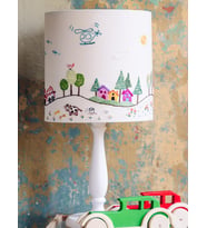 Naura Atelier Kids Dream El Nakışlı Abajur