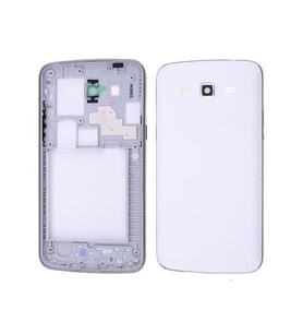 Samsung Uyumlu Galaxy Grand 2 Kasa Çift Hat Beyaz