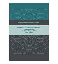 John E. Freund'S Mathematical Statistics With Applications: Pearson New International Edition