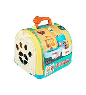 Mulvxurg  Urg02 Jnd-3615 Taşıma Çantalı Hareketli Pilli Köpek Set (Pet Shop) - (Mulvix)