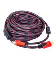 Powermaster Örgülü Altın Uçlu 30 Metre HDMI Kablo