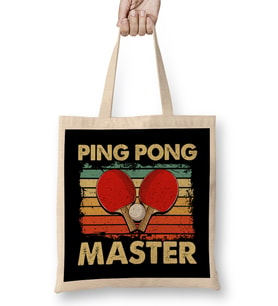 Ping Pong Master Table Tennis Pingpong Players Bez Çanta Uzun Saplı