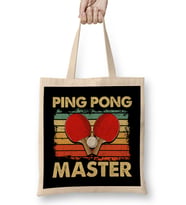 Ping Pong Master Table Tennis Pingpong Players Bez Çanta Uzun Saplı