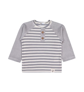 Civil Boys Süs Patlı 2-5 Yaş Sweatshirt - Gri