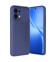 Oppo A6 Pro 4g Auto Focus Karbon Kapak - Lacivert