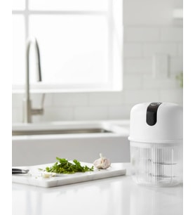 Şarjlı Mini Sarımsak Doğrayıcı USB Şarjlı 250 ml