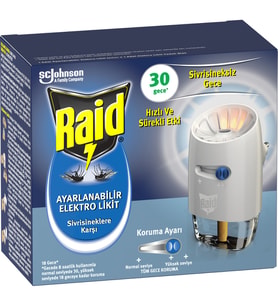 Raid Ayarlanabilir Elektrolikit 30 Gece 21 ml