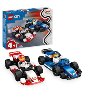 LEGO City F1 Williams Racing ve Haas F1 Yarış Arabaları 60464