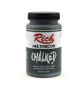 Rich Multi Decor Chalked Akrilik Boya 250 cc. 4570 KÜF YEŞİLİ 