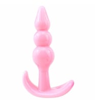 Agorshop Exvoid 3 Boğumlu  Alıştırıcı Silikon  Plug Pembe GG1-AF4149-1