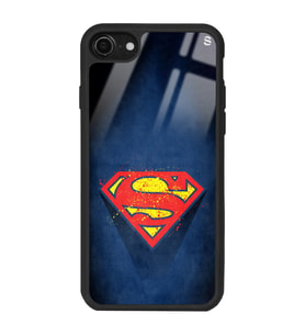 iPhone 7 Superman Tasarımlı Glossy Telefon Kılıfı