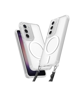 Samsung Galaxy S23 Plus Kılıf Enka Magsafe Silikon Kılıf - Şeffaf