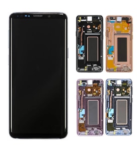 Samsung Galaxy S9 G960F ile Uyumlu Oled Ekran Dokunmatik (Siyah)