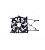 Opel Astra G 1998 Sonrası Fan Motoru Davlumbazlı (385 Mm-4 Fiş-7 Kanat)