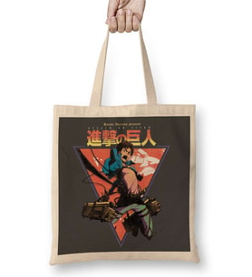 Shingeki no Kyojin Attack On Titan Bez Çanta Uzun Saplı