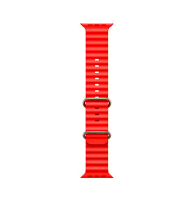 Winex 42-49mm Yeni Nesil Apple Uyumlu Akıllı Saat Kordonu Silikon Kırmızı