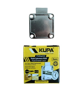 Kupa Çekmece Kilidi - Kare