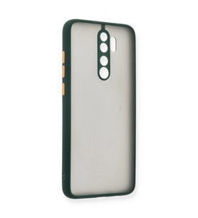 Xiaomi Redmi Note 8 Pro Kılıf Montreal Silikon Kapak - Yeşil