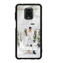 Xiaomi Redmi Note 9 Pro Uyumlu Notlu Polaroid Çerçeve Tasarımlı Glossy Telefon Kılıfı