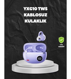 Yxg10 Tws Kablosuz Kulak İçi – Elmacık Kemiği İletimli, Şık Ve Hafif