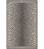 Eliana Home Baskılı, Yıkanabilir Kaymaz Taban Salon Halısı LNA1695 100x150 cm (Gri)