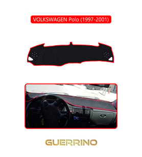 VOLKSWAGEN Polo (1997-2001)TORPİDO KORUMA HALISI KIRMIZI KENAR