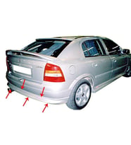 Opel Astra Uyumlu G Hatchback Arka Tampon Altı Fiber 1998-2009