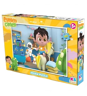 NessiWorld Games Eymen ile Çimen 100 Parça Puzzle