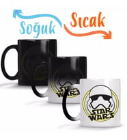 Star Wars Stormtrooper Sihirli Kupa Bardak Porselen