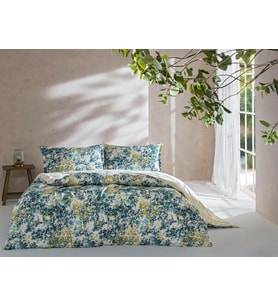 Reborn Primrose Bambu Çift Kişilik Nevresim Takımı Bej
