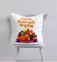 BK Gift Kişiye Özel Happy Halloween Tasarımlı Yastık-18