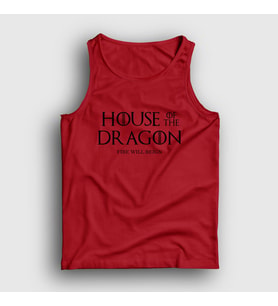Presmono Unisex Kırmızı Fire Will Reign House Of The Dragon Atlet 344388tt (Kırmızı)