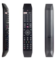 VESTEL NETFLIX-MOR TUŞLU YENİ ÜSTÜ CAMLI-HITACHI RC 49141 LED TV KUMANDA ORJİNAL