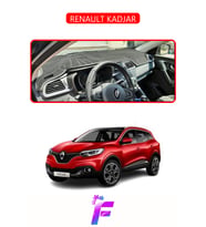 RENAULT KADJAR (2015-2018) Uyumlu Torpido Örtüsü Yansıma Önleyici Tam Koruma Hızlı Montaj J75