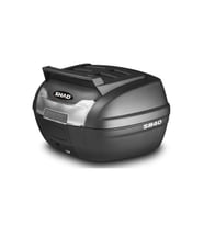 Motosiklet Arka Çanta SH-40 litre Cargo Model Siyah Arka Tur Çantası Topcase 40 lt Cargo