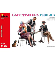 Miniart 38058 1:35 Kafe Ziyaretçileri (1930-40'Lar)